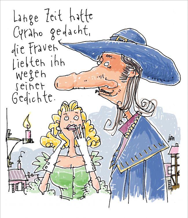 claas_janssen_tommy_mayer_cartoon_cyrano_nase_gedicht_frauen_lieben.jpg